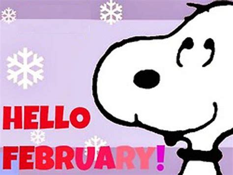 Hello February Snoopy ♡ Pinterest February Snoopy And Charlie