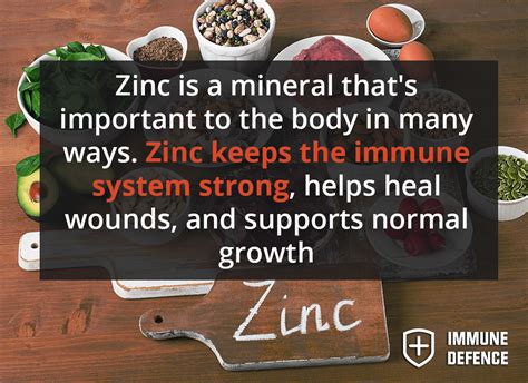 10 Ways Zinc Benefits Your Body Live One Good Life
