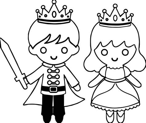 This coloring page belongs to these categories: Prince Princess Warrior Coloring Page. Also see the ...