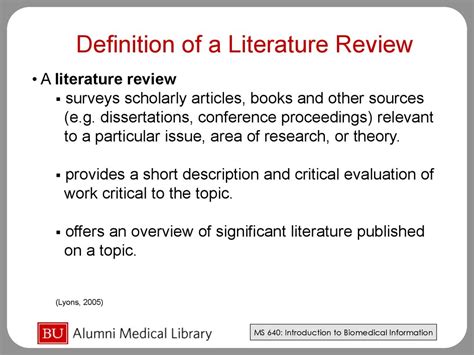 How To Write A Literature Review Online Presentation