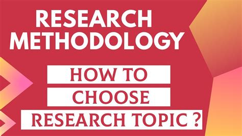 How To Choose Research Topic In English Literature Youtube