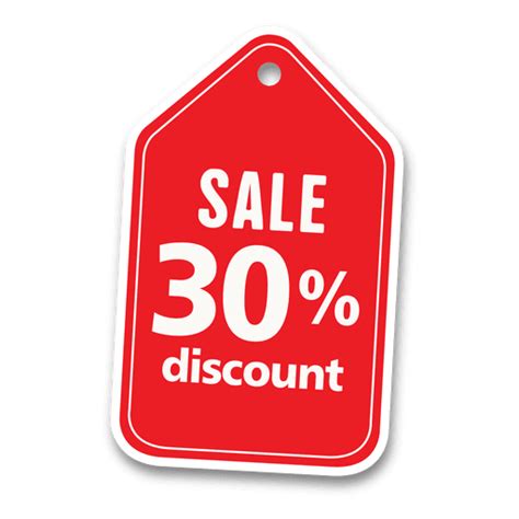 30 percent discount sale tag - Transparent PNG & SVG vector file png image