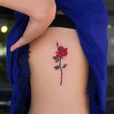 27 Inspiring Rose Tattoos Designs Coloured Rose Tattoo Rose Tattoos