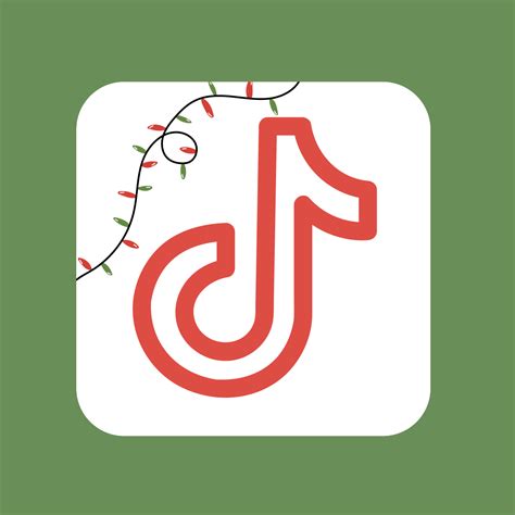 Tiktok Christmas App Icon For Iphone Home Screen