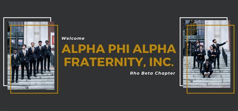 Welcome Alpha Phi Alpha Fraternity Inc Office Of The Dean Of