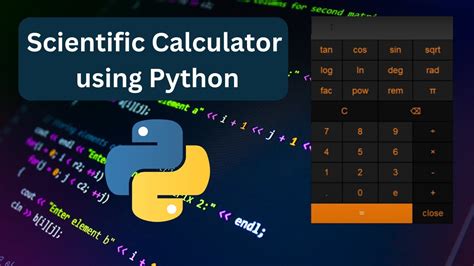 How To Make A Scientific Calculator In Python Using Tkinter And Python Math Library YouTube