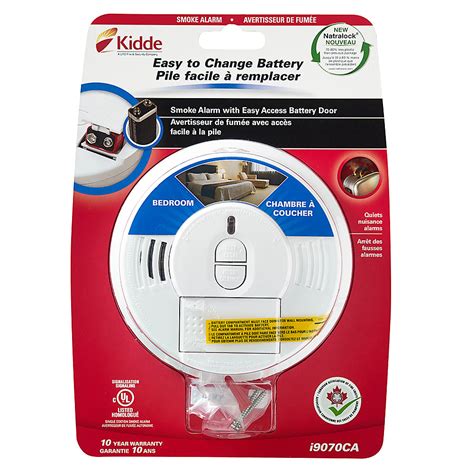 You can get smoke detectors with a button to silence and disable them for a few minutes after a false alarm (or rather, a near miss— burnt toast, etc.). Kidde Battery Operated Front Load Smoke Alarm with Hush ...