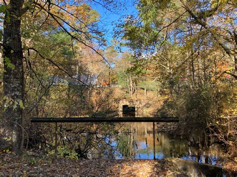 Hiking In The Mashpee River Woodlands Leads To A Ghost Bridge