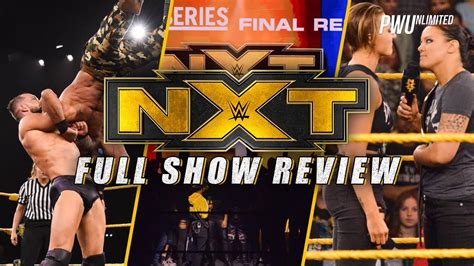 Wwe Nxt Full Show Results 112719 Youtube