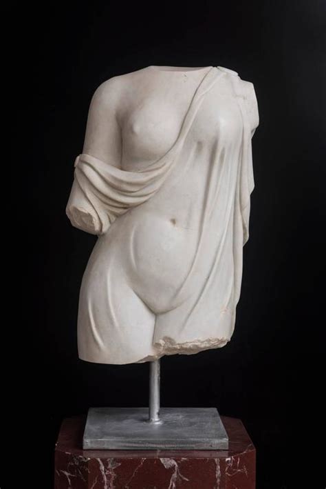 Classical Roman Sculpture In Marble Torso Of Woman At Stdibs