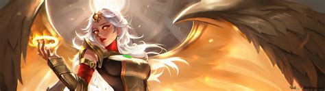 League Of Legends Lol Transcended Kayle Splash Art 4k Wallpaper