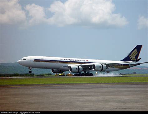 9v Sga Airbus A340 541 Singapore Airlines Rinaldi Hanafi Jetphotos