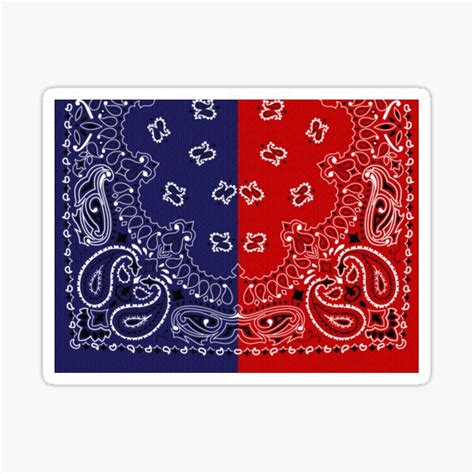 Crips And Bloods Sticker For Sale By Reevalitestore Redbubble