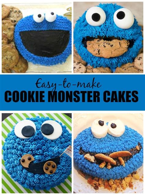 Cookie Monster Cake Monster Cookies Monster Cake Cookie Monster Cakes