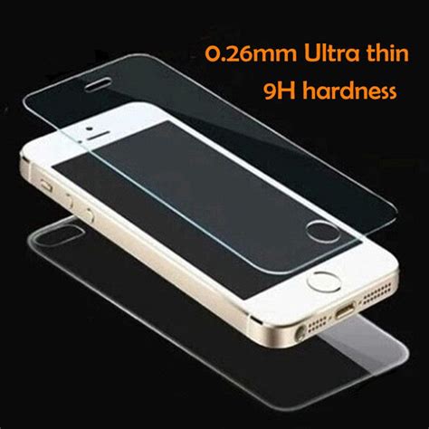2pcs lot front back tempered glass for iphone 5 5s 6 6s plus 4 4s screen protector f… glass