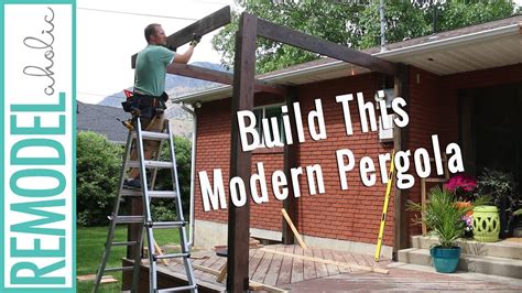 How To Build A Pergola On A Deck Encycloall