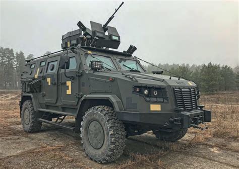 Ukraine Takes Delivery Of 44 New Kozak Armored Vehicles