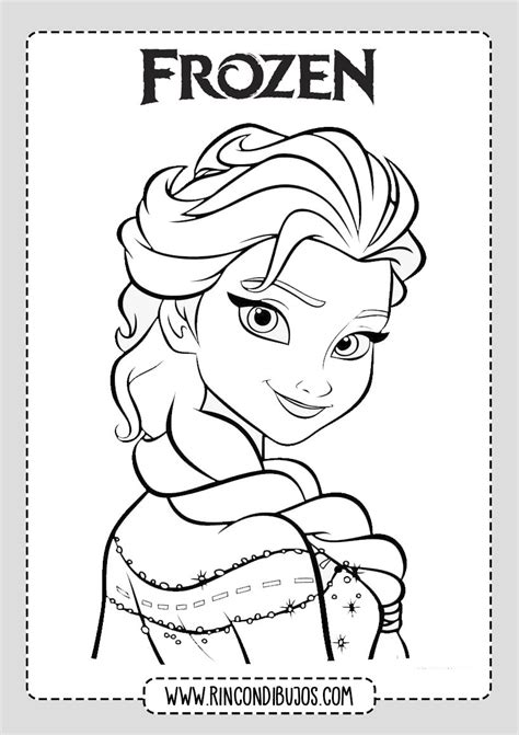Dibujos De Frozen 2 Colorear Elsa Rincon Dibujos Dibujos De Frozen