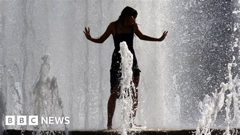 Europe Heatwave Sparks Health Warnings As Temperatures Soar Bbc News