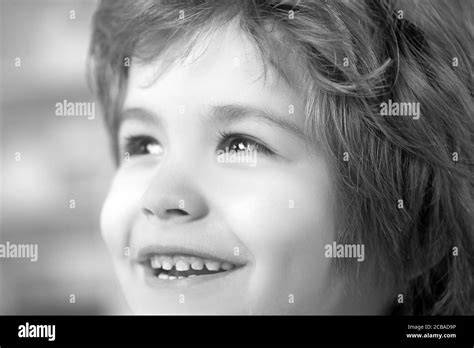 Kid Surprised Up Close Black And White Stock Photos And Images Alamy