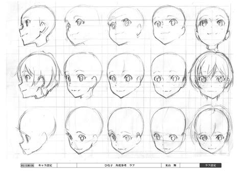 Anime Face Drawing Anime Head Manga Drawing