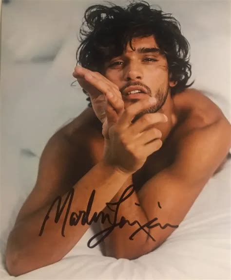 marlon teixeira signed autographed 8x10 shirtless sexy male model 54 99 picclick