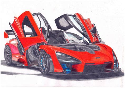 Color in this picture of a mclaren f1 and others with our library of online coloring p. Mclaren Drawing at PaintingValley.com | Explore collection ...