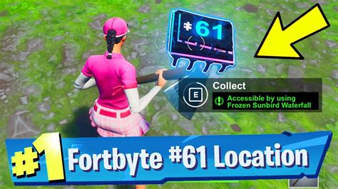 Fortnite Fortbyte 61 Location Accessible By Using Frozen Sunbird On