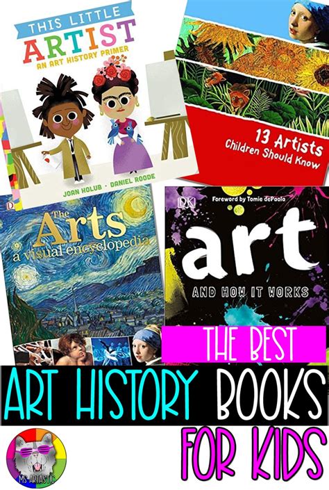 The Best Picture Books That Teach About Art For Kids Ms Artastic