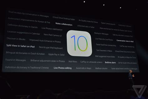 The 13 Biggest Announcements From Apple Wwdc 2016 The Verge
