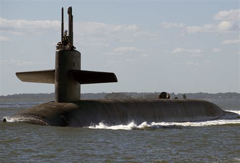Navy Missile Sub Begins First Patrol Armed With Low Yield Nukes
