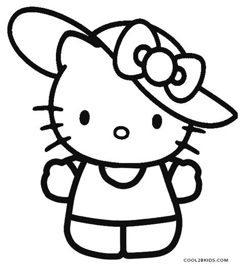 Dibujos De Hello Kitty Para Colorear Páginas Para Imprimir Gratis