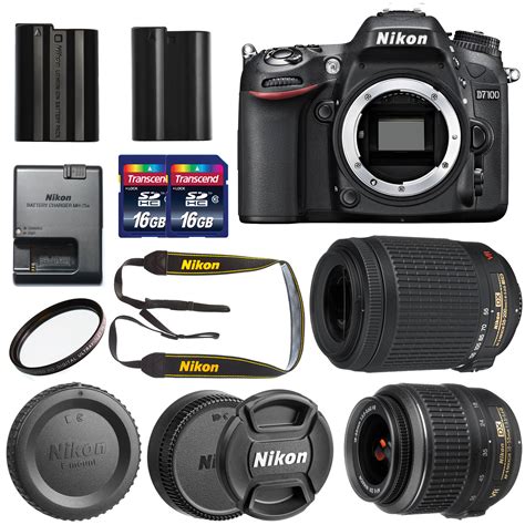 Nikon D7100 Dslr Format Digital Slr Camera Bundle Dslr7100kit85