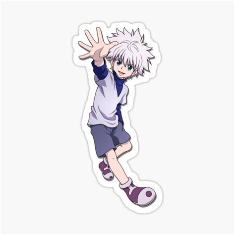 Killua Zoldyck Stickers For Sale Anime Printables Anime Stickers