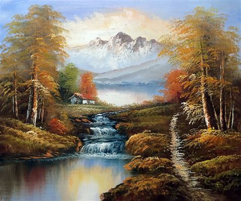 935us 15 Offdecorative Art Oil Paint Painting By Hand Landscape