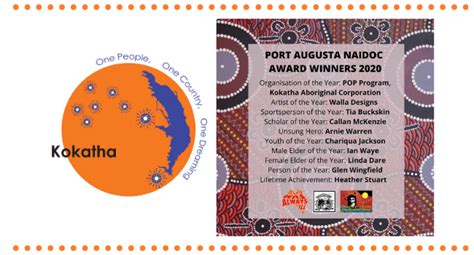 Kac Recognised At Port Augusta Naidoc 2020 Awards Kokatha