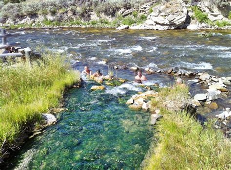 Hot Springs In Wyoming List And Map Of Natural Hot Springs