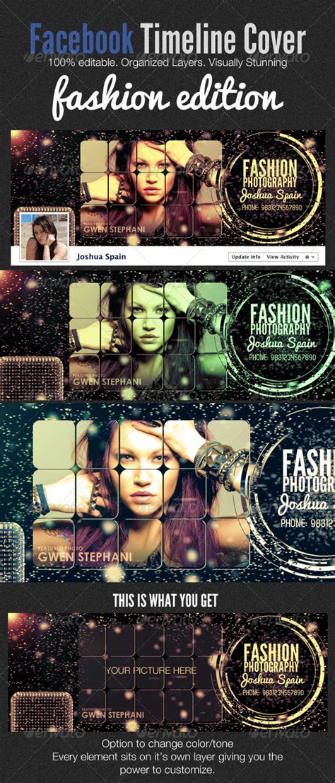 Facebook Timeline Covers Fashion Edition By Shermanjackson Graphicriver