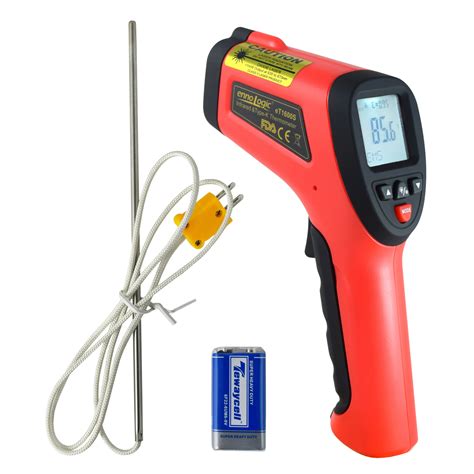 High Temperature Infrared Thermometer Et1600s 58°f To 2912°f Ennologic