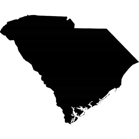 Best South Carolina Outline Illustrations Royalty Free Vector Graphics