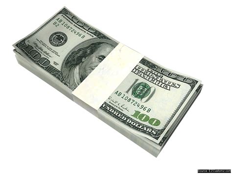 100 Dollar Bill Stack Png Png Image Collection