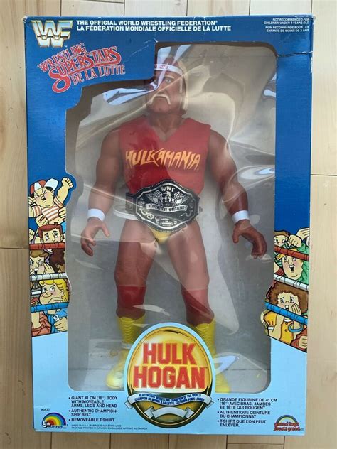 Vintage Hulk Hogan Giant 16 Inch Figure 1985 Jln Wwf Mint In Box Rare