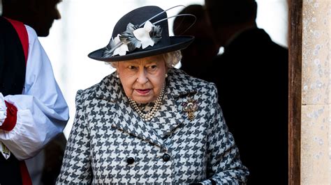 Queen Elizabeth Makes Appearance At Church Following Hrh Announcement