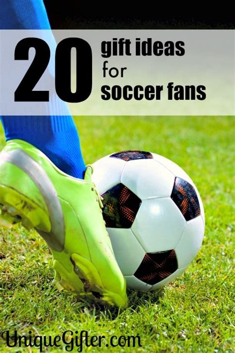 Looking for the ideal gift for that little footie fan? 20 Gifts for Soccer Fans - Unique Gifter
