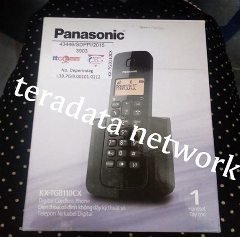 Jual Telepon Wireless Panasonic Kx Tgb110 Cx Di Lapak Teradata Network