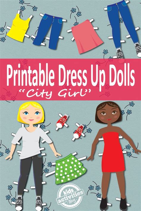 Use crayola® crayons, colored pencils, or markers to color and decorate the paper dice. DRESS UP DOLLS FREE KIDS PRINTABLE - Kids Activities