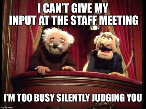 Muppets Statler And Waldorf Meme