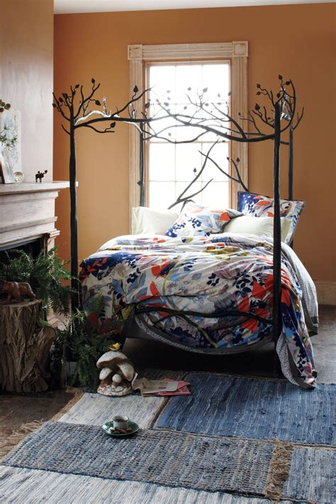 Forest Canopy Bed Anthropologie Home Canopy Bed Bedroom Design