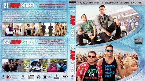 2122 Jump Street Double Feature 4k Uhd Custom Cover Dvdcovercom