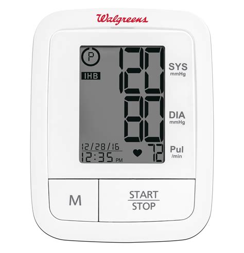 Wgnbpa 940 Walgreens Blood Pressure Monitors